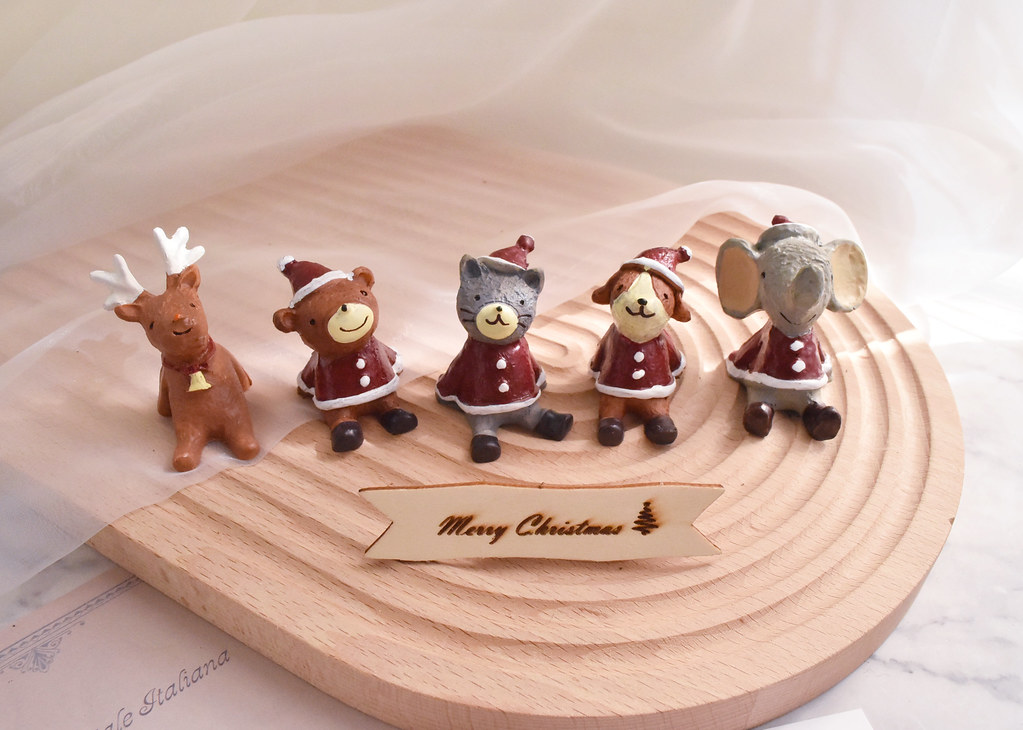 魔法球聖誕樹玻璃罩 永生花 乾燥花 聖誕節  附聖誕包裝 交換禮物 - 燈具/燈飾 - 植物．花 綠色